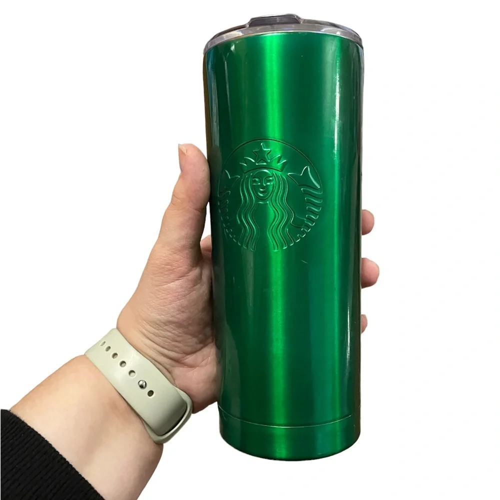 Starbucks | Dining | Starbucks Coffee Stainless Steel Tumbler Green 2 Fl Oz  | Poshmark
